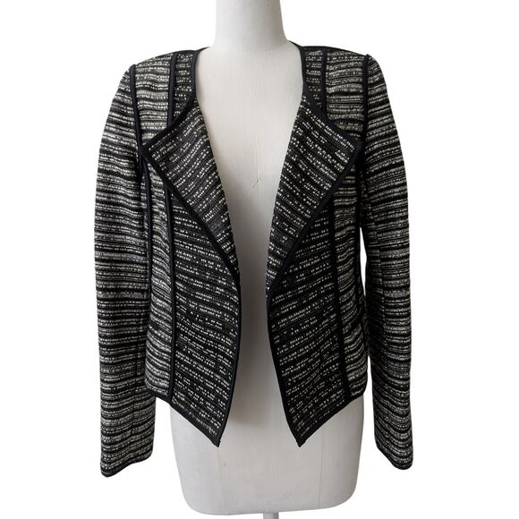 Milly Jackets & Blazers - milly wool blend tweed jacket